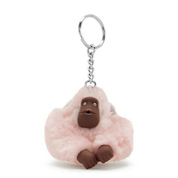 Kipling Mom And Baby Sven Monkey Keychain Accessories Lyserød | DK 1949NW